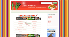 Desktop Screenshot of cucinamessicana.net